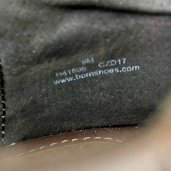 BORN Men’s Dark Brown Leather Lave Up Comfort Oxford Shoes, Size 9 - Picture 6 of 7